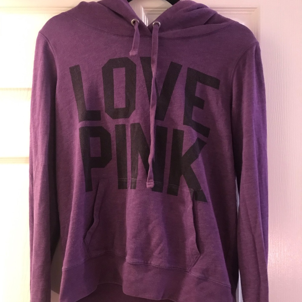 Purple M Victoria Secret Pink Hoodie Pullover